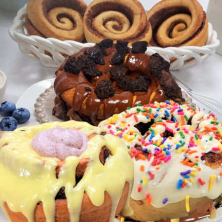 Fun Collection 3-Variety Individual Packaged Cinnamon Rolls