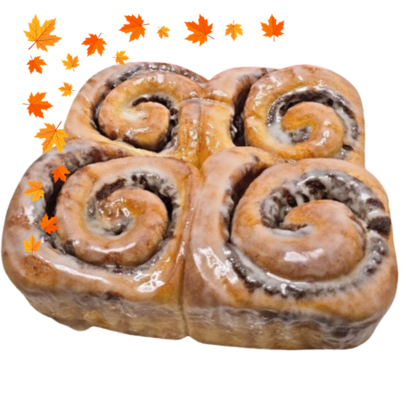 Gift Pack of Cinnamon Rolls withTraditional Glaze Frosting (4-Ct)