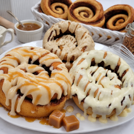 All Occasion 3-Variety Gourmet Cinnamon Rolls "As Seen on Good Morning America"