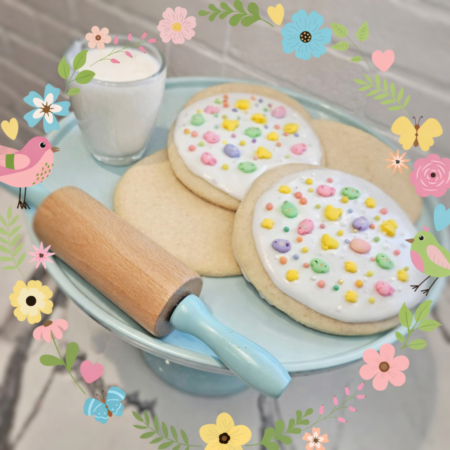 CinnaGranny's Springtime Jumbo Soft Sugar Cookies Do-It-Yourself Kit