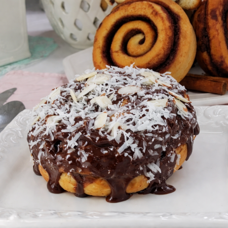 Mounds of Joy Cinnamon Roll