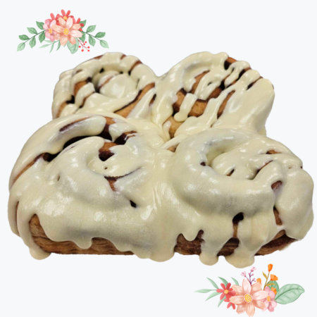 Gift Pack of Cinnamon Rolls with Classic Buttercream Frosting (4-Ct)