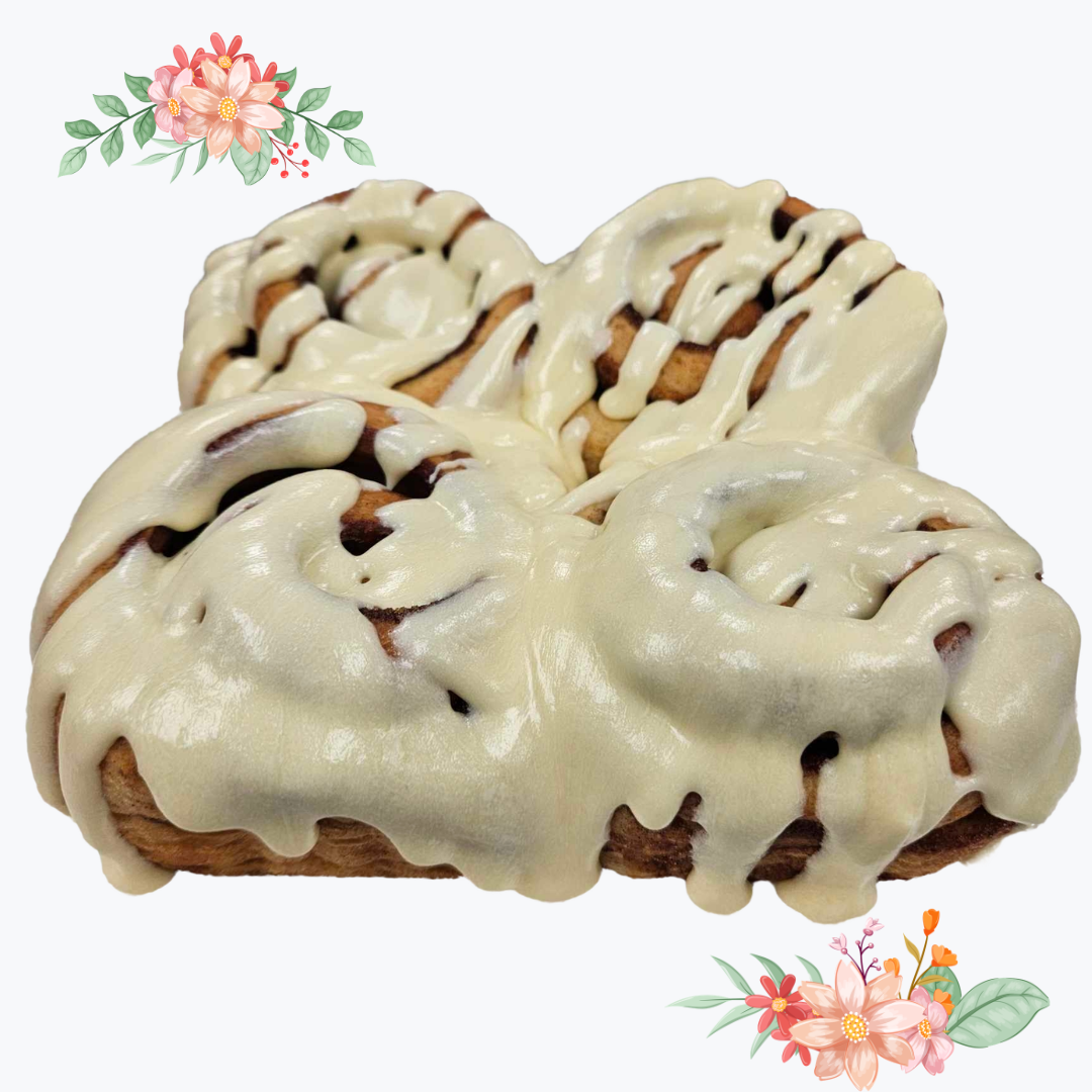Gift Pack of Cinnamon Rolls with Classic Buttercream Frosting (4-Ct)