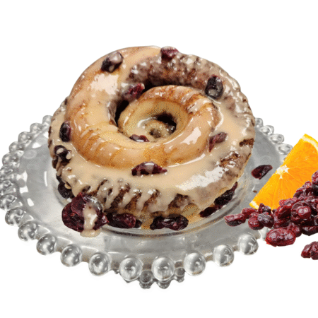 Cranberry Orange Cinnamon Roll