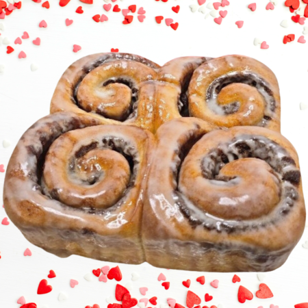 Gift Pack of Cinnamon Rolls withTraditional Glaze Frosting (4-Ct)