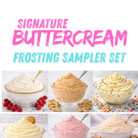 Buttercream Frosting Variety Sampler Set