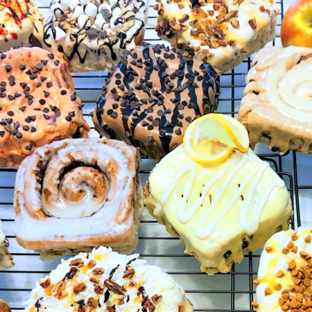 YOU CHOOSE ANY 3 VARIETIES of Cinnamon Rolls