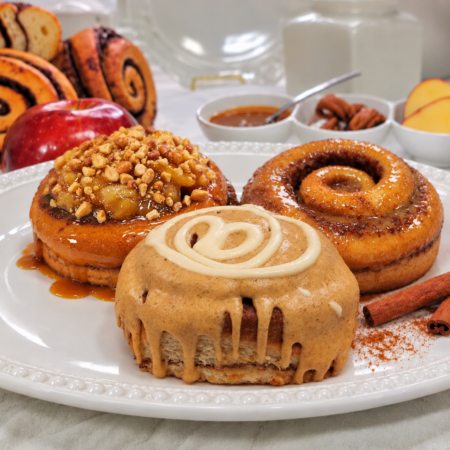 Autumn Variety Cinnamon Rolls
