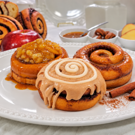 Autumn Variety Cinnamon Rolls
