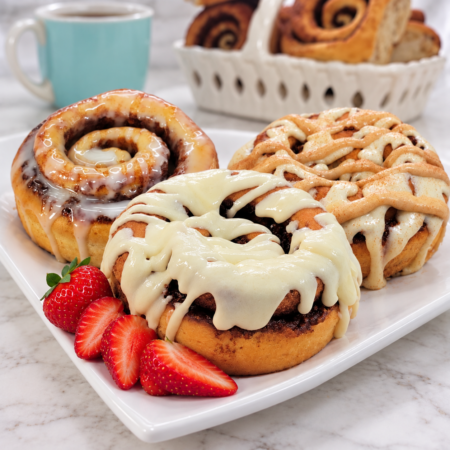 Customer Favorite 3-Variety Cinnamon Rolls