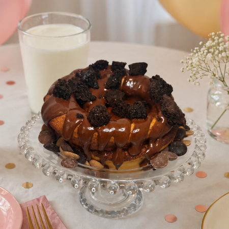 Brownie Batter Cinnamon Roll