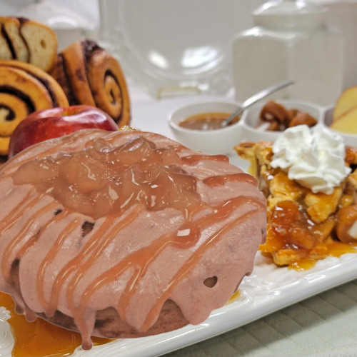 Caramel Apple Buttercream Roll