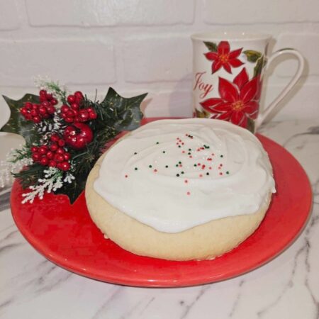 Christmas Jumbo Soft Sugar Cookies Do-It-Yourself Kit - One Dozen