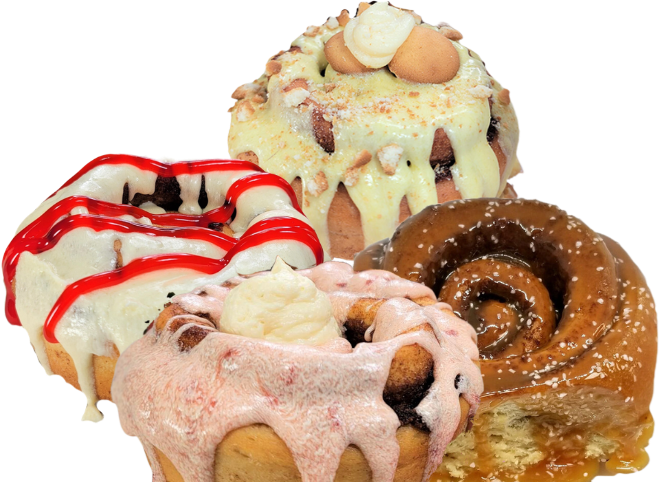 cinnamon roll spring grouping for facebook