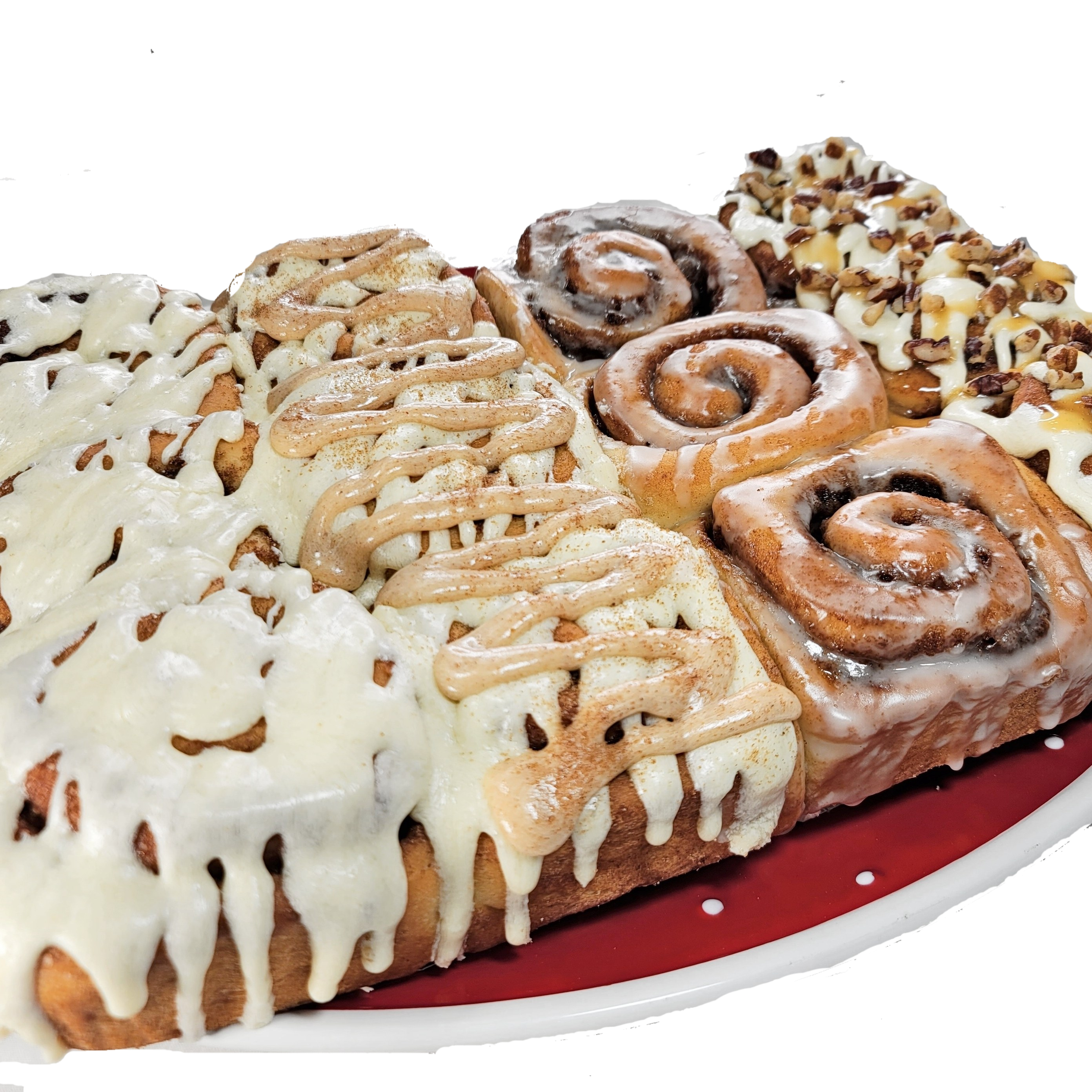 cropped popular 4 variety dozen minis worked on for flyer on red plate lightened square1