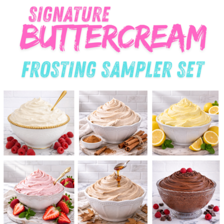 Buttercream Frosting Variety Sampler Set