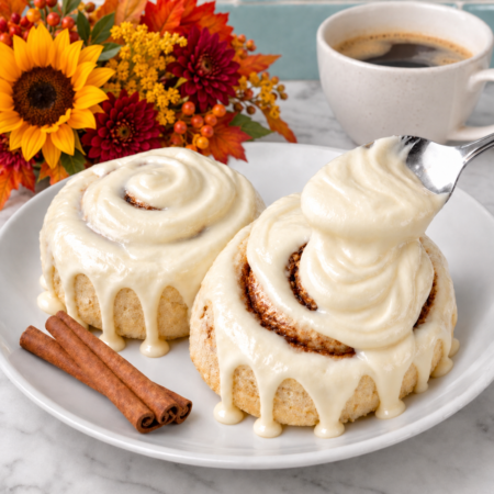 Gluten Free Cinnamon Rolls in Classic Buttercream (Also Available in Other Varieties)