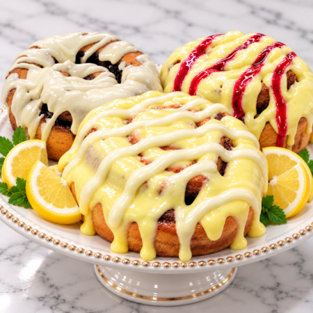 Lemon Variety Cinnamon Rolls