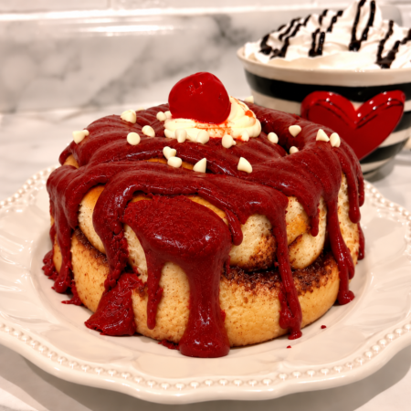 Red Velvet Cinnamon Roll